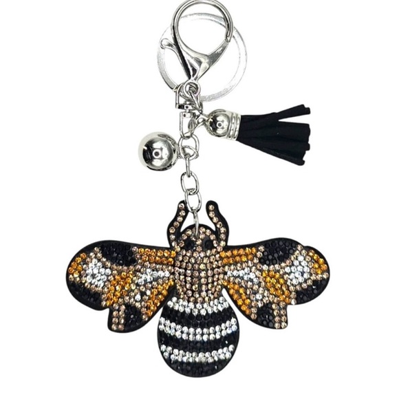 Accessories - Crystal Bee Keychain Accessory